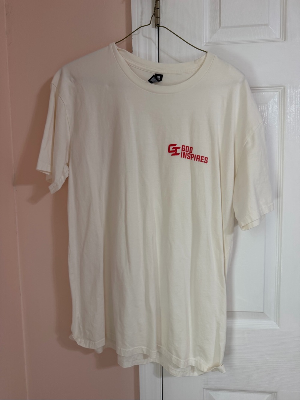 Cream Graphic T-Shirt